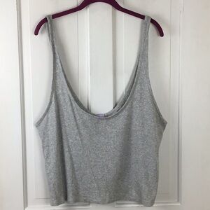 Savage X Fenty Cropped Knit Sleep Top Scoop Neck Plus Size 3X NWT